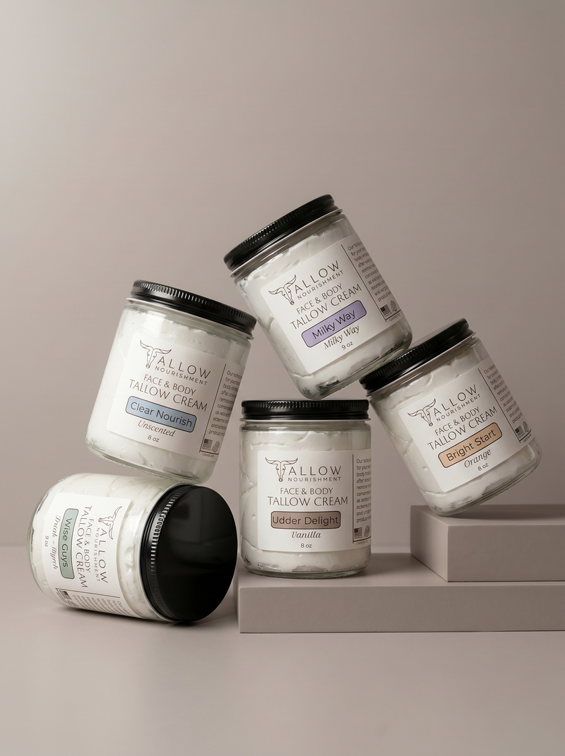 Beef Tallow Skin Care Products