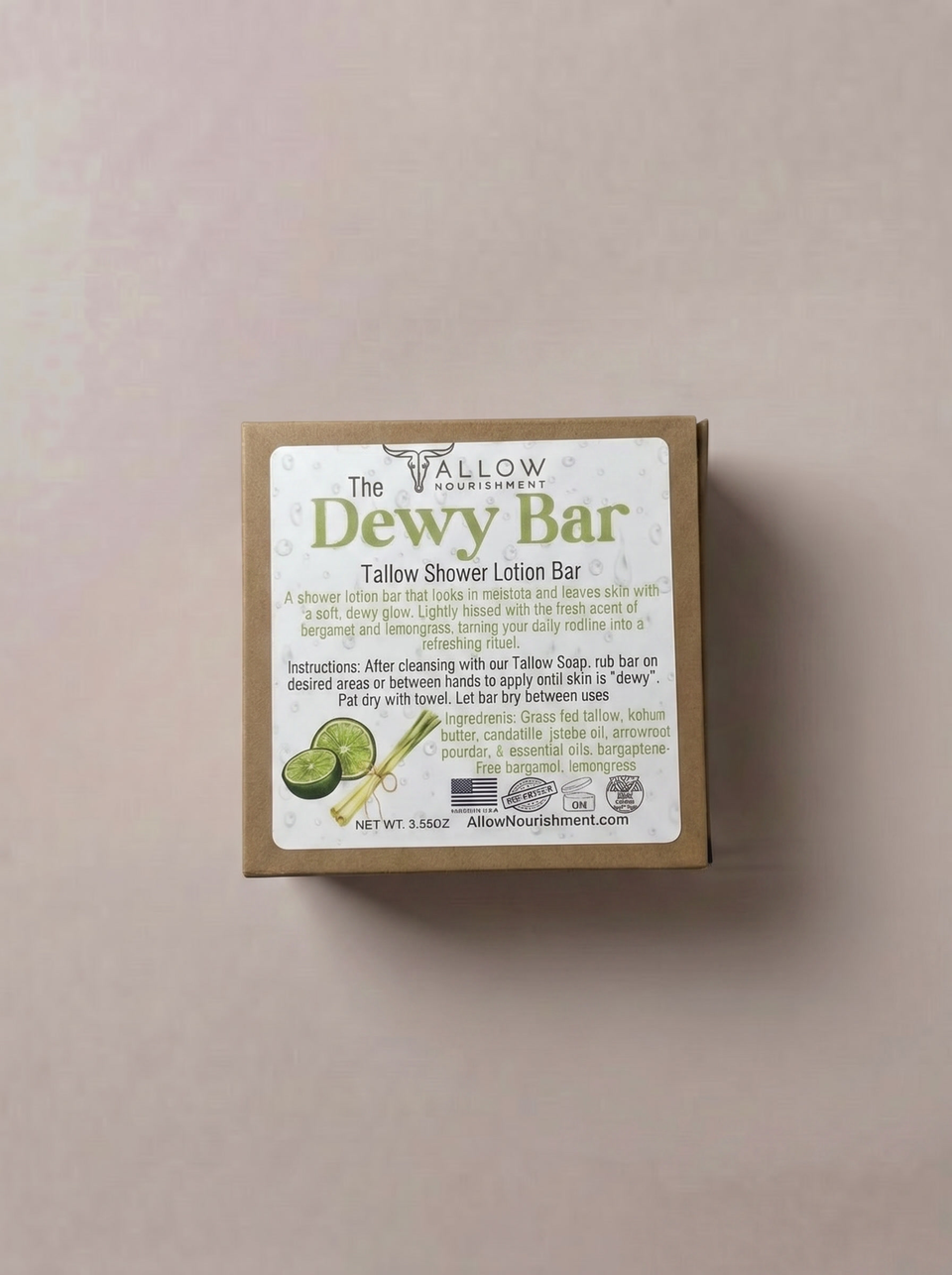 Tallow Dewy Shower Lotion Bar